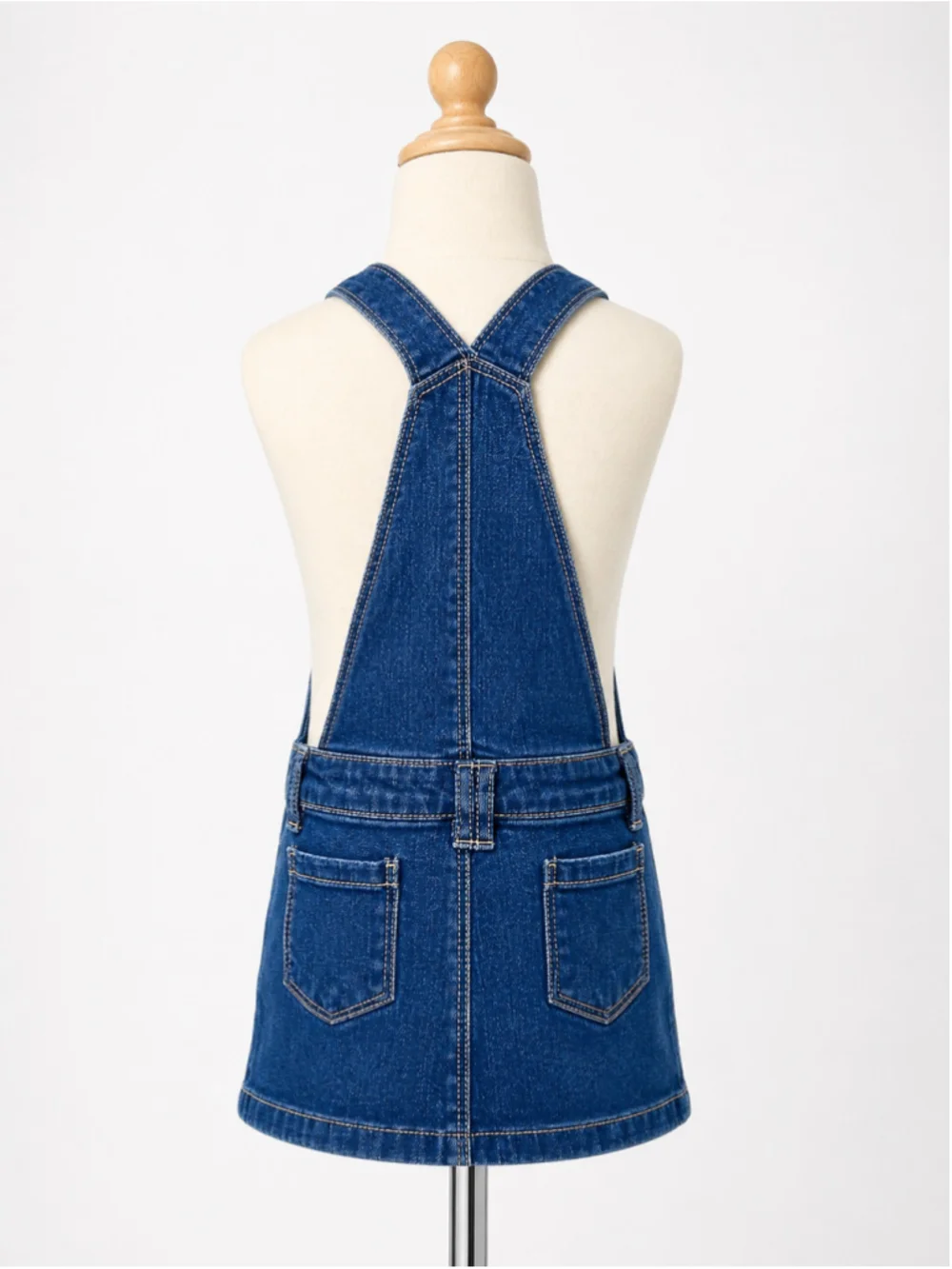 Carter’s Baby Girl Stone-Washed Denim Overall Jumper – Size 18M